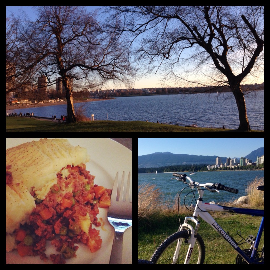 Bike Rides and Shepherd’s Pie